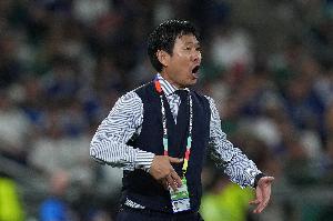 日媒报道：日本队今日训练全程保密，于训练场进行针对巴西的战术模拟