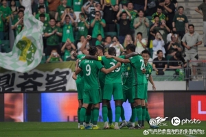 北京国安主场以1比0击败武汉三镇