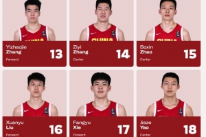 奇才球探看好中国U17男篮前景 张宇辰、赵博新、张懿赵杰给人留下深刻印象