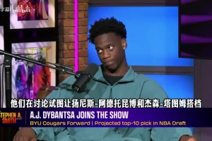 状元热门迪班萨：已脱粉凯尔特人，不在乎字母哥是否去绿军！